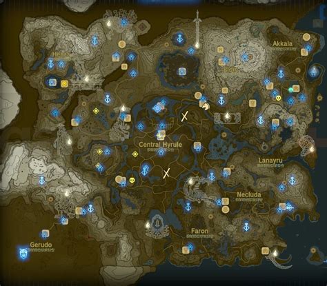 tears of the kingdom map.